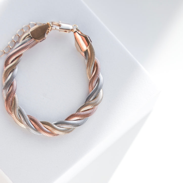 TRI ROMA SNAKE BRACELET