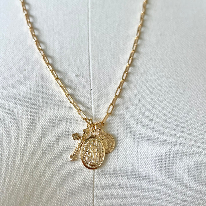 Santos Paperclip Necklace