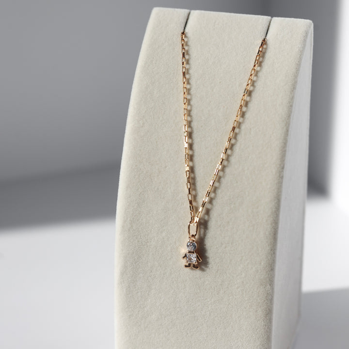 Boy Charm Necklace