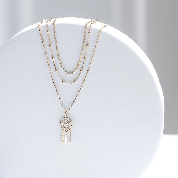 DREAM CATCHER NECKLACE