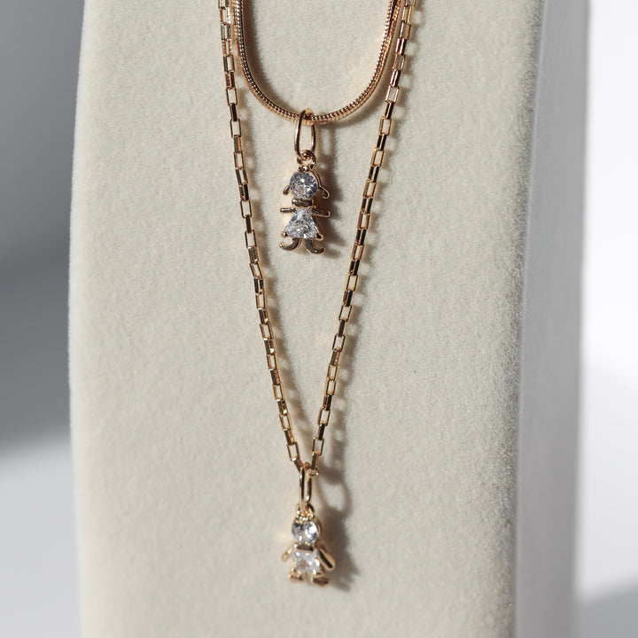 Girl Charm Necklace