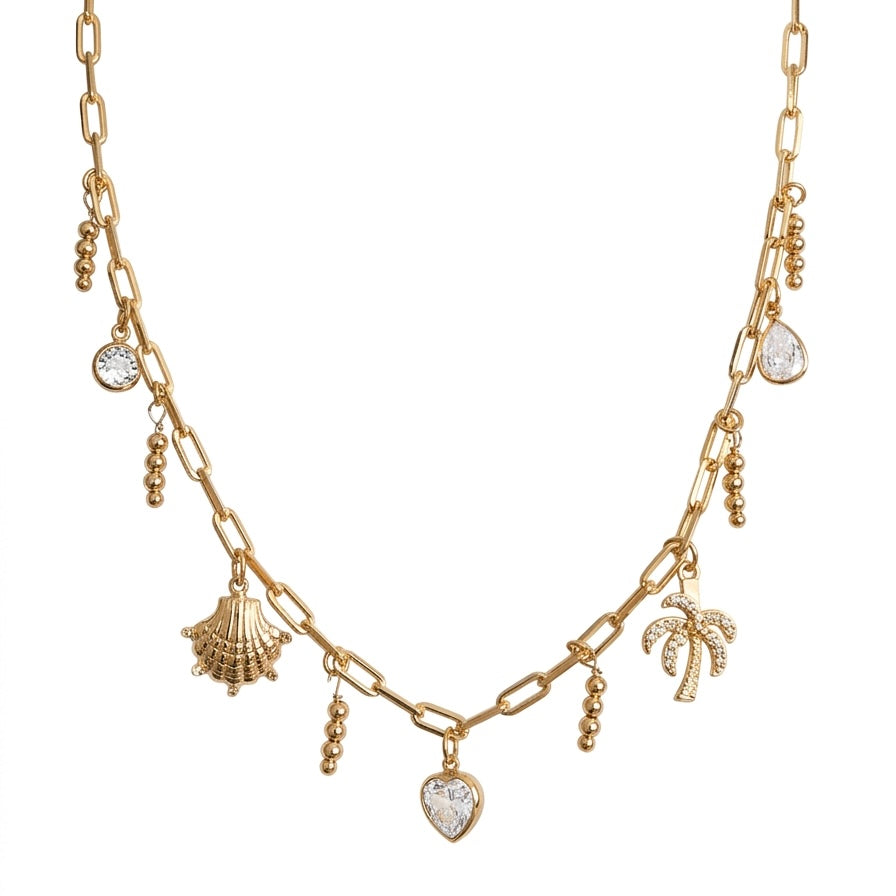 Sirena Charms Necklace