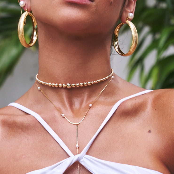 JOANNA BEADED CHOKER