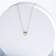 DIAMOND PAVE HEART