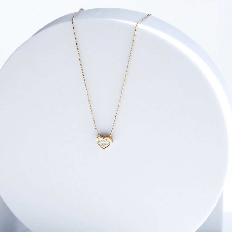 DIAMOND PAVE HEART