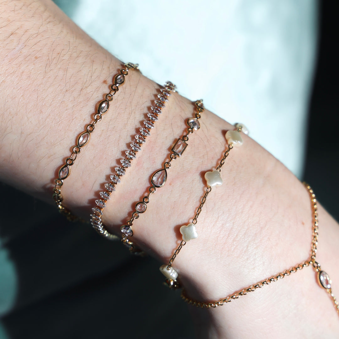 Baby Pearl Flower Bracelet