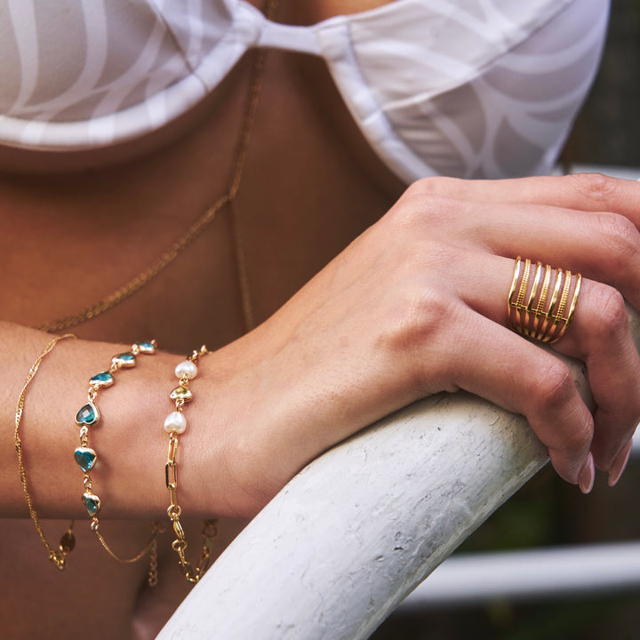 TWISTED MICRO CUBANA BRACELET