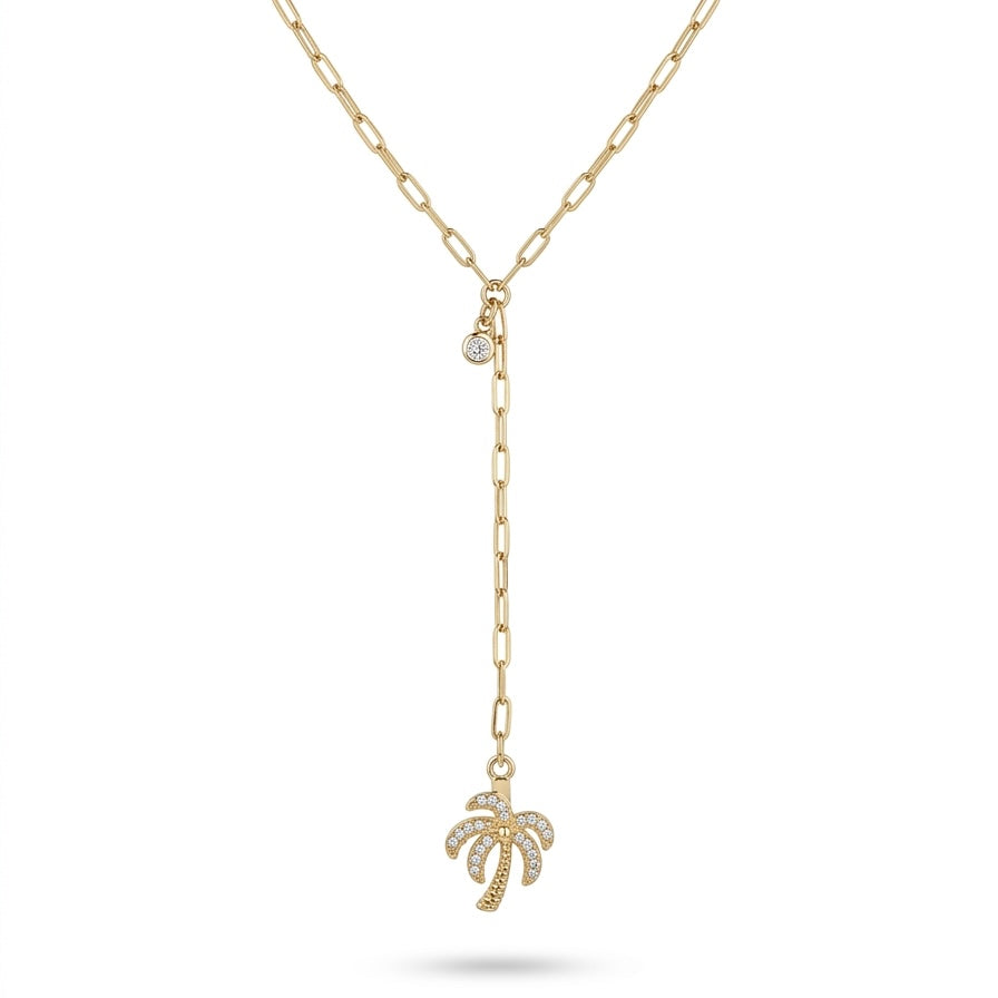 Palma Lariat Necklace