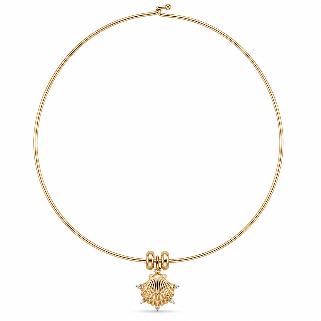 Seashell Omega Necklace