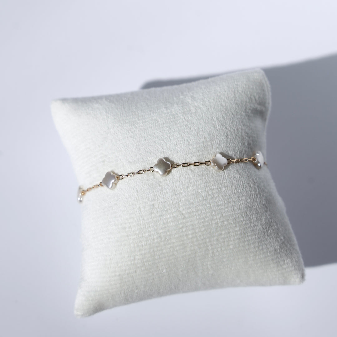 Baby Pearl Flower Bracelet