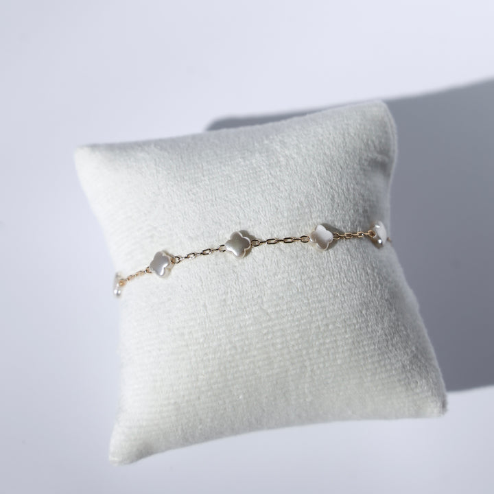 Baby Pearl Flower Bracelet