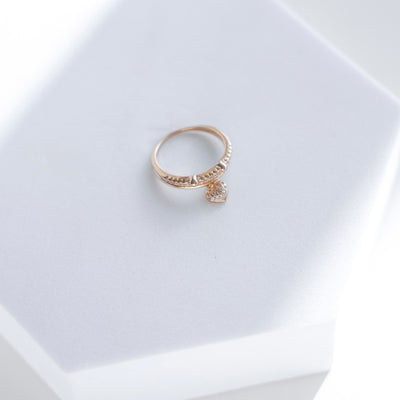 HEART CENTER RING