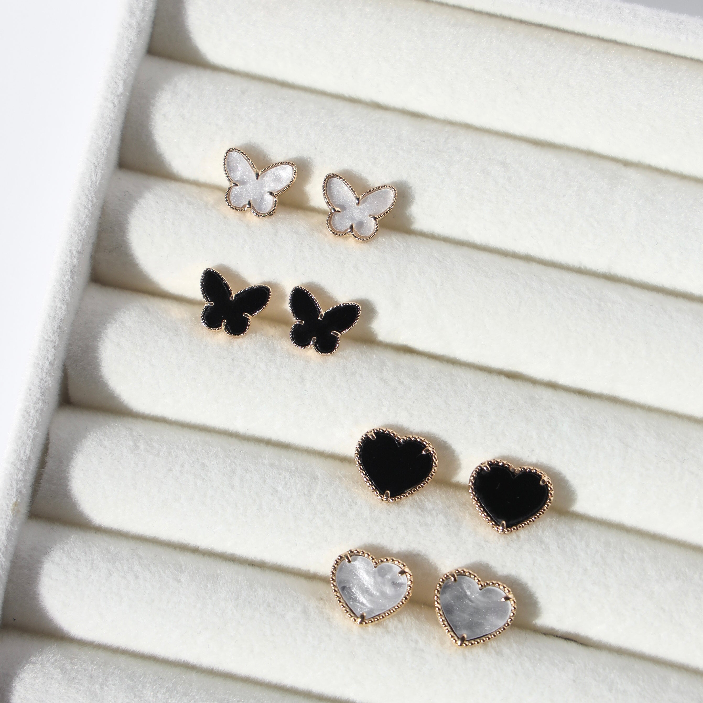AMOR BUTTERFLY STUDS