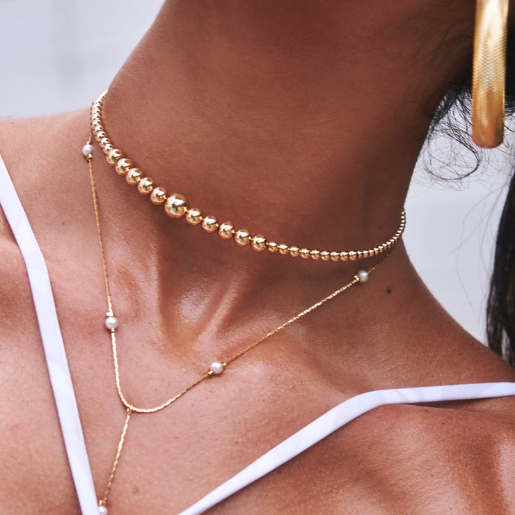 JOANNA BEADED CHOKER