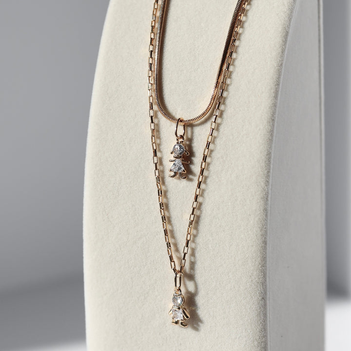 Girl Charm Necklace