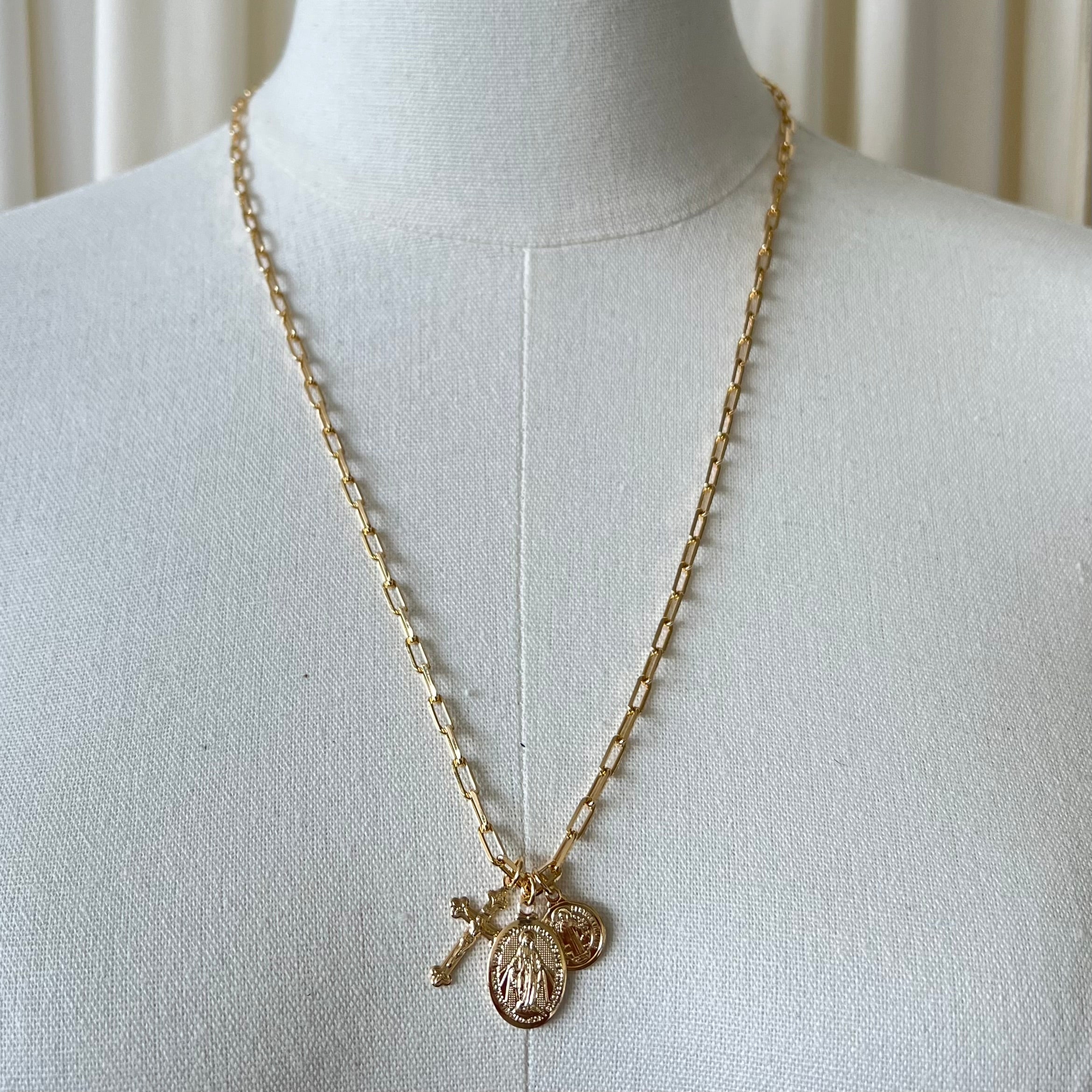 SANTOS PAPERCLIP NECKLACE