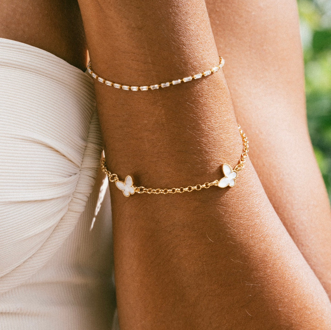 Mariposa Blanca Bracelet