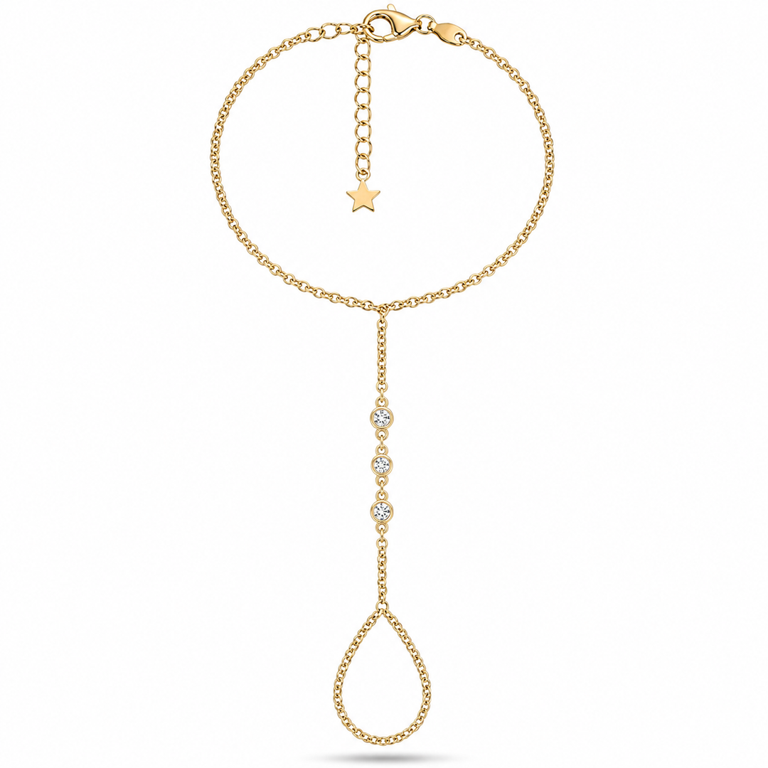 Triple Bezel Handchain