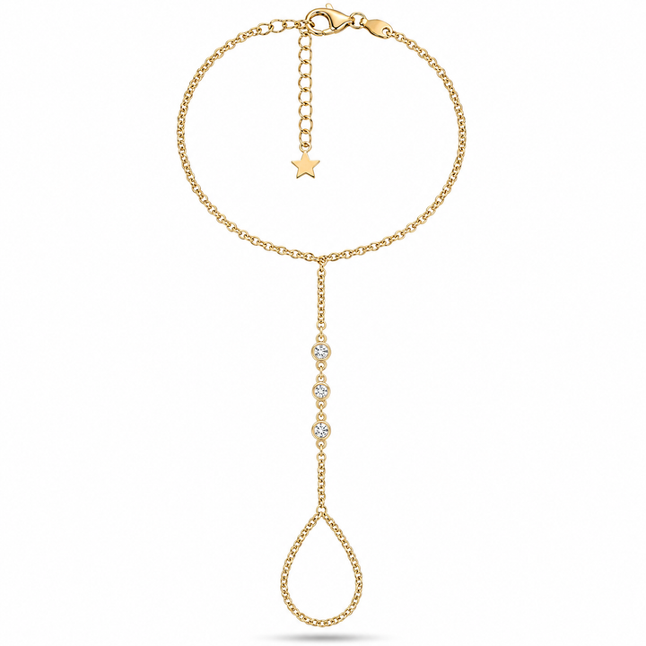 Triple Bezel Handchain