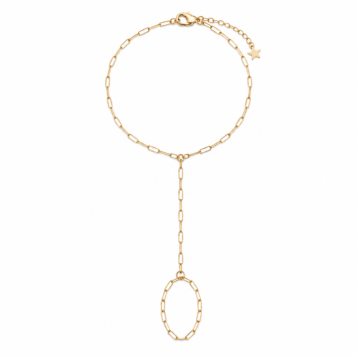 Micro Paperclip Hand-Chain