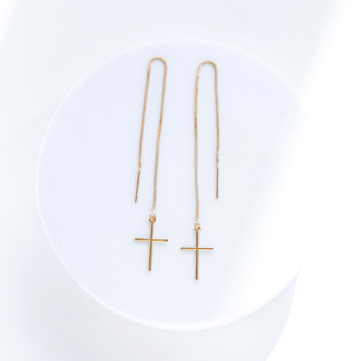 CROSS THREADER EARRINGS