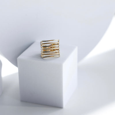 LINE BAND STATEMENT RING