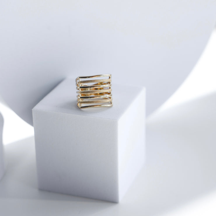 LINE BAND STATEMENT RING