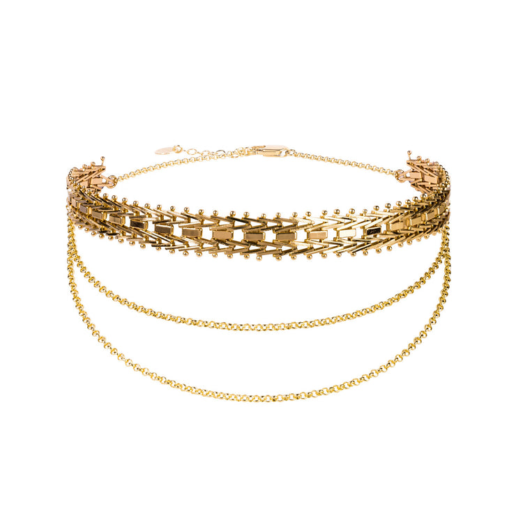 Cobra Choker w/ Chains
