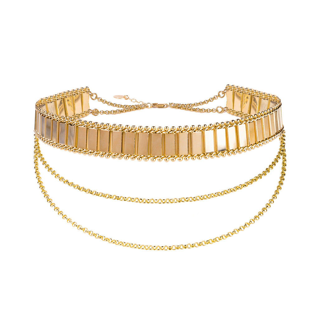 DNA Choker w/ Chains