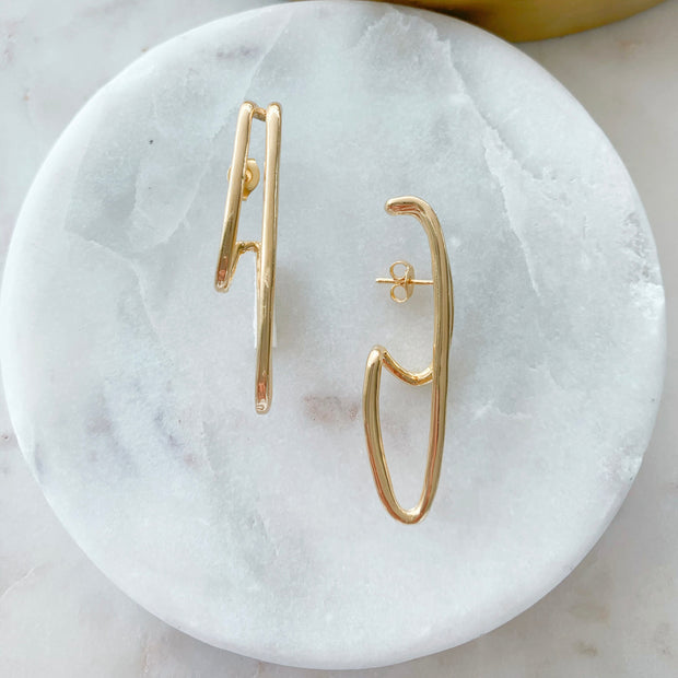 STASSY EARCLIP EARRINGS