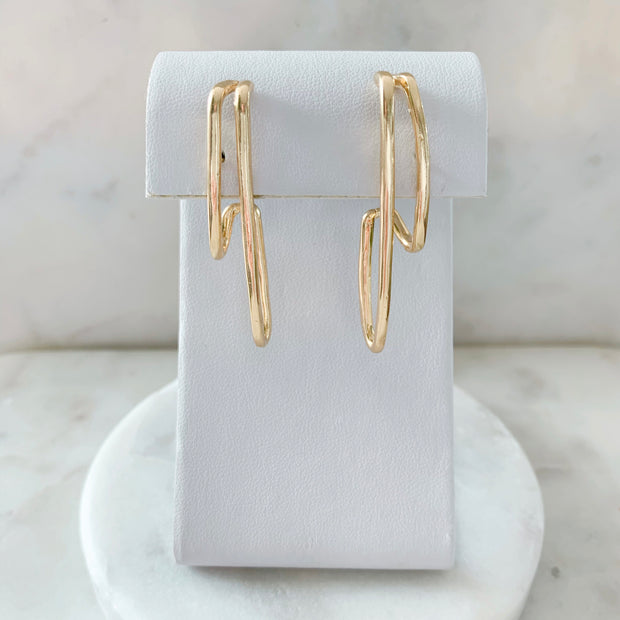 STASSY EARCLIP EARRINGS