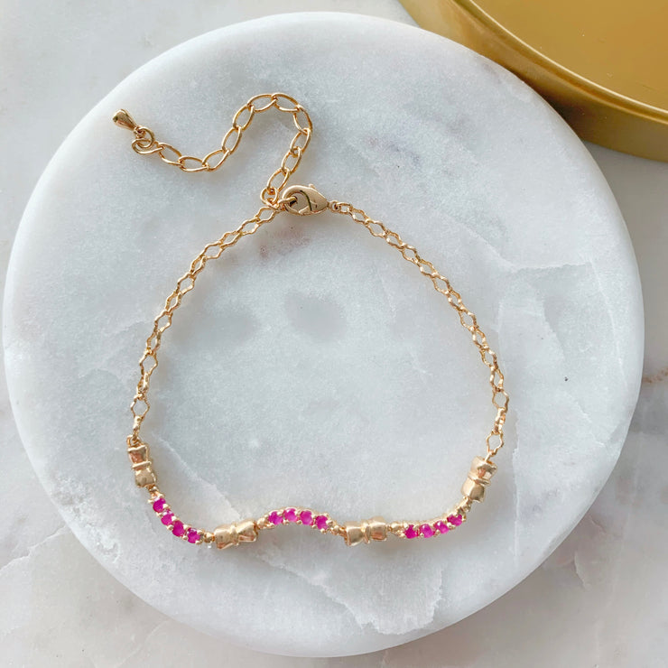 MELISSA RUBI BRACELET