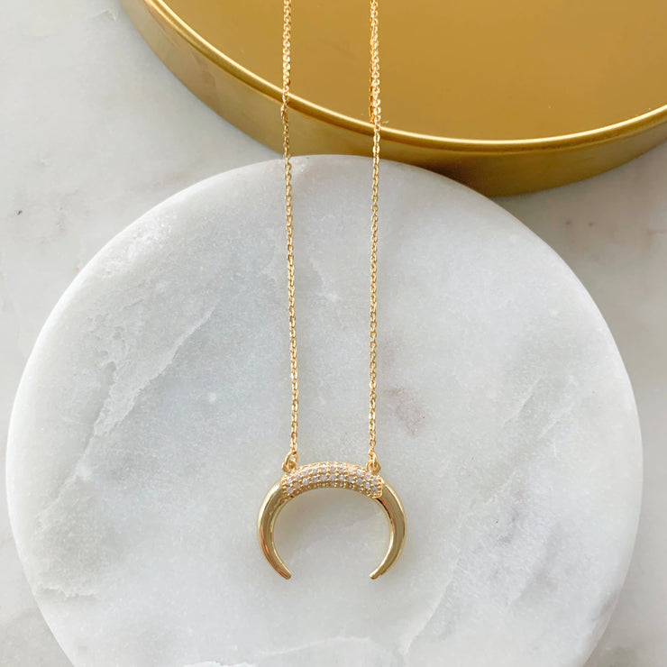 PALOMA MOON NECKLACE