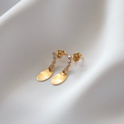 Snow Fan Earrings