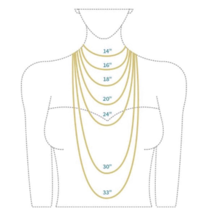 THIN DOUBLE CUBANA NECKLACE