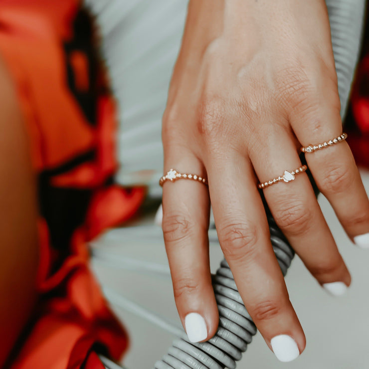 Heart Stud Ring
