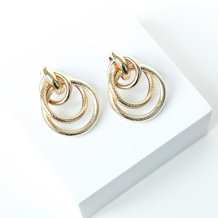 MARGAUX TEXTURED EARRINGS