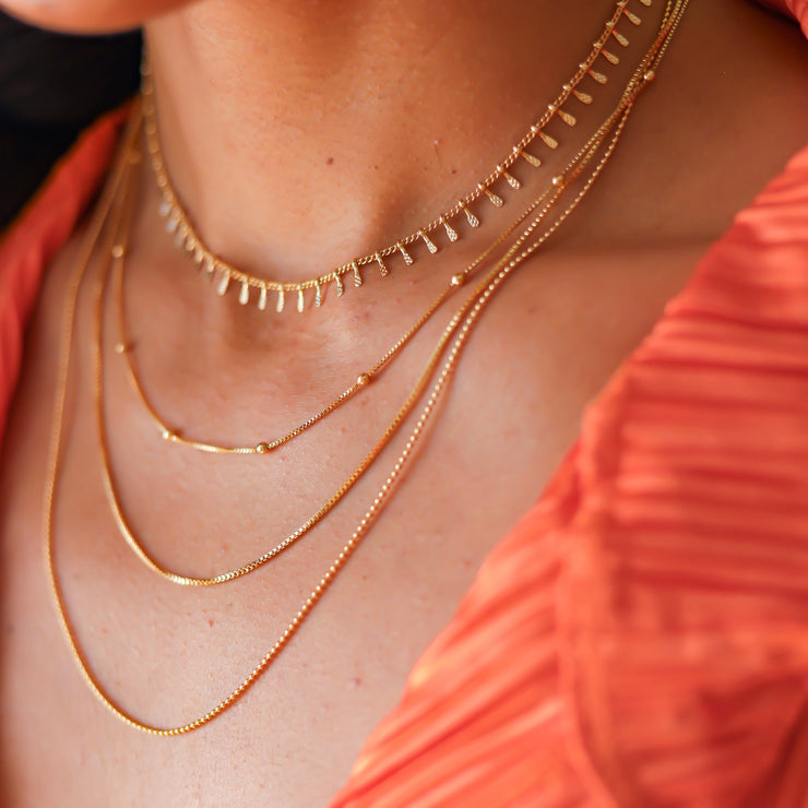 INDIA SPIKE NECKLACE