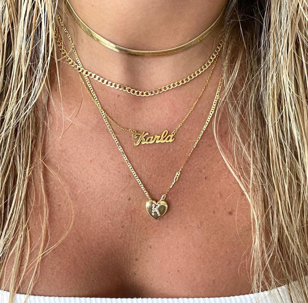 Custom Nameplate Necklace