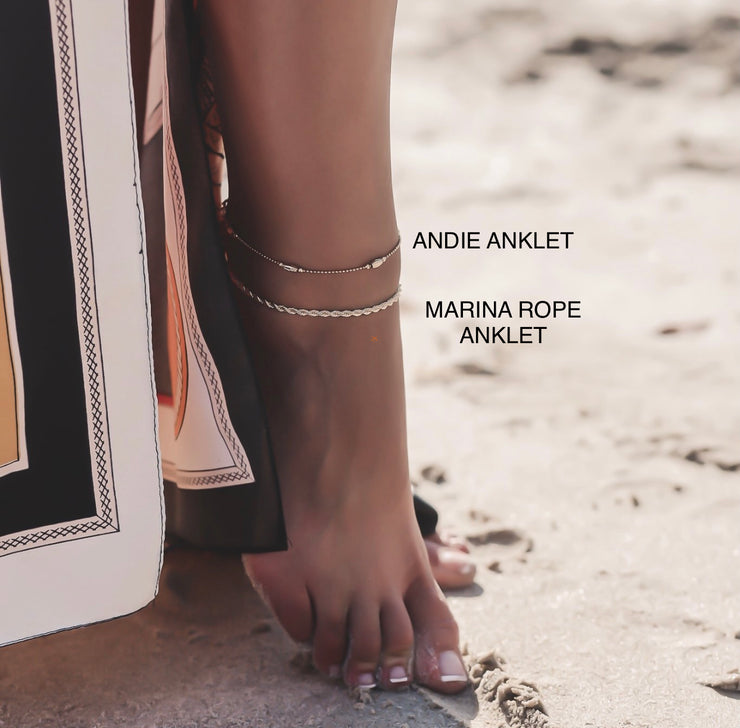 MARINA ROPE ANKLET