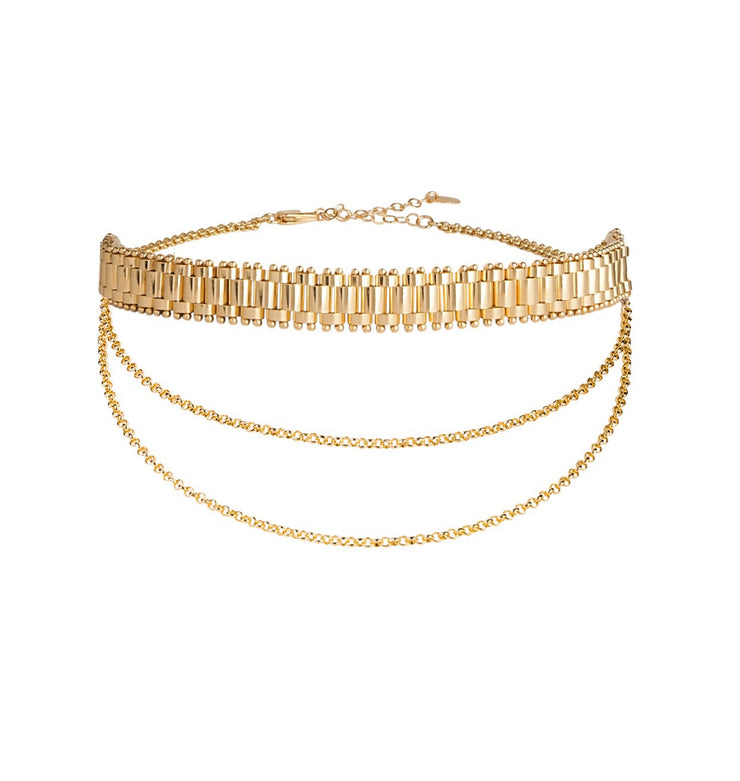 Presidential Choker with Chains