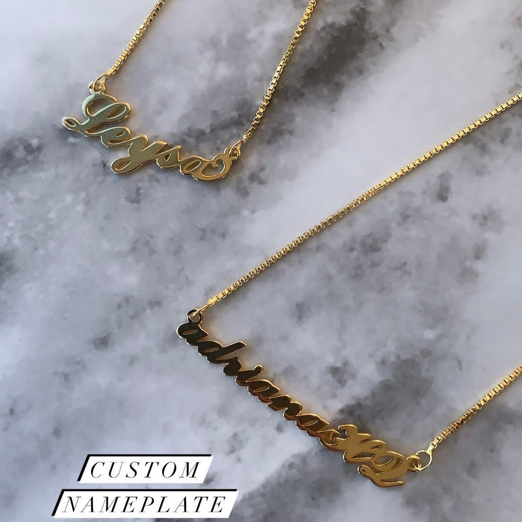 Custom Nameplate Necklace